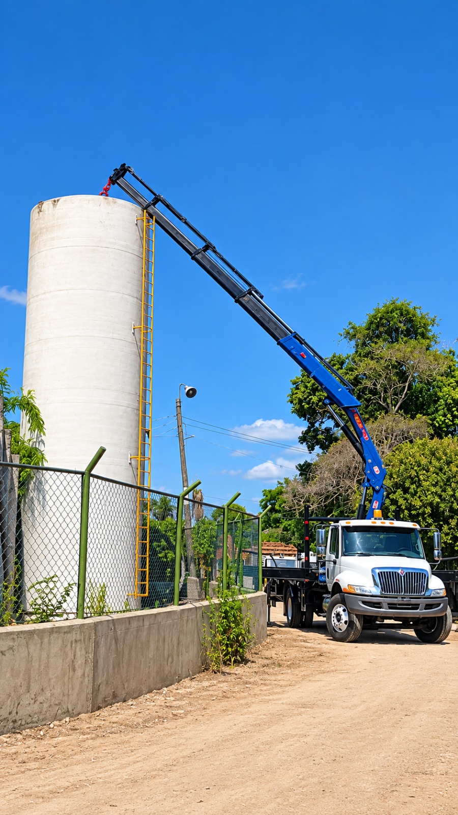 Eficarga apoyó la instalación de tanques para el Acueducto de Candelaria, Zona Bananera